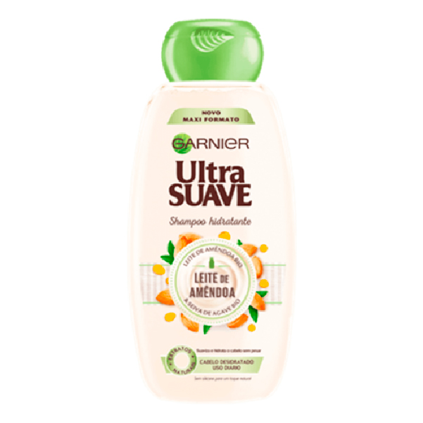 Champô Ultra Suave Leite de Amêndoa 250ml Garnier Até ti onde estiveres