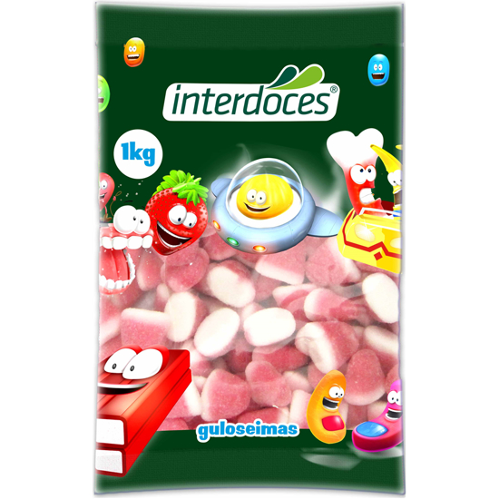 Gomas Beijinhos Interdoces 1kg