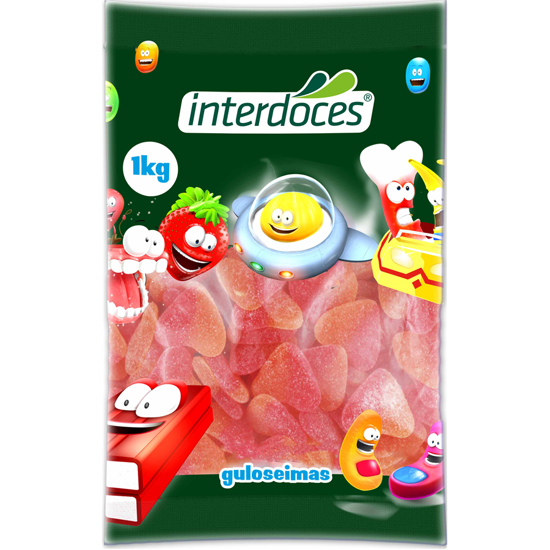 Gomas Coração Interdoces 1kg