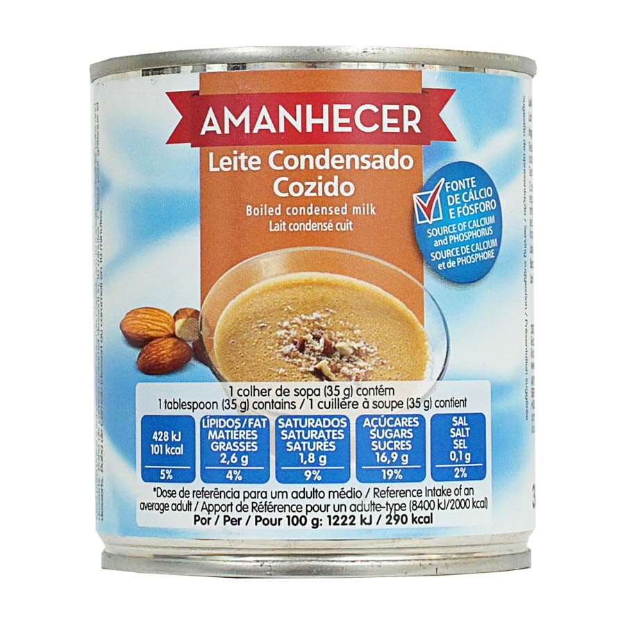 Leite Condensado Cozido Amanhecer 385g