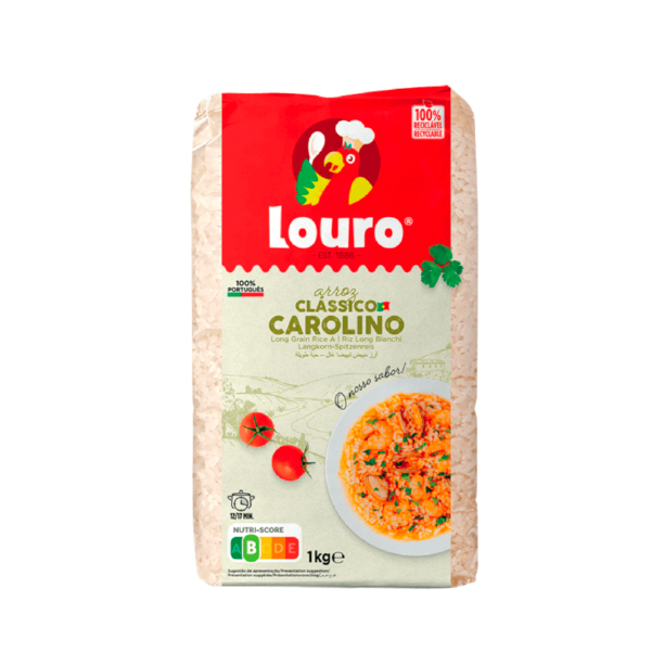 Arroz Carolino Louro 1kg Novarroz