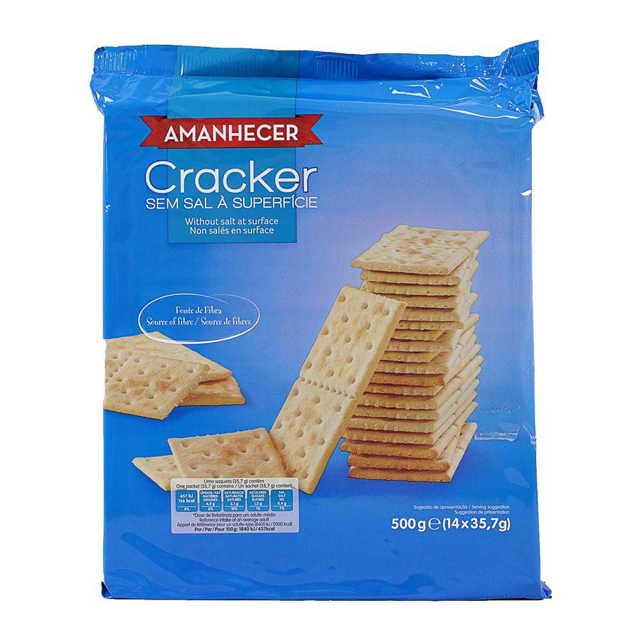 Bolacha Cracker 500g Amanhecer