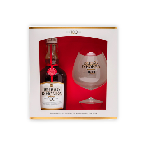 Licor Beirão D´Honra 70cl Com Copo