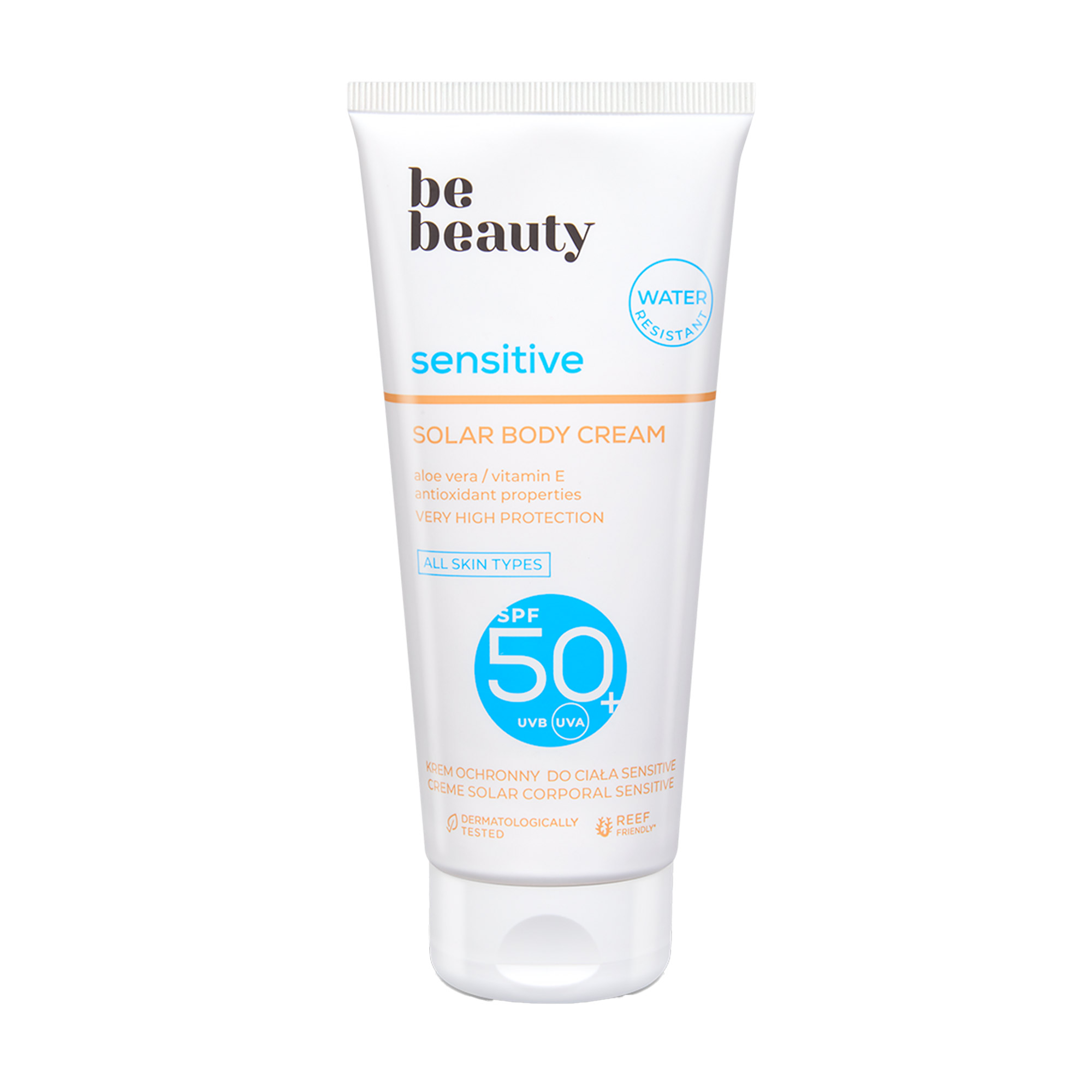 Creme Solar Corporal Sensitive 200ml Be Beauty