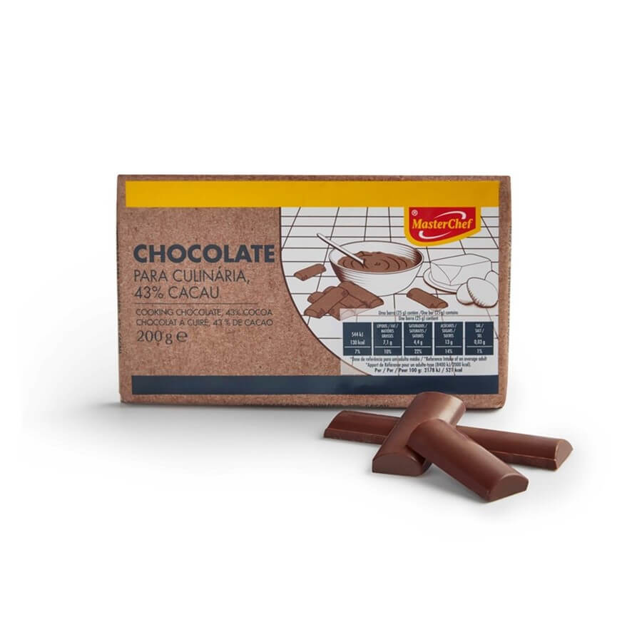 Chocolate Culinária 200g Masterchef