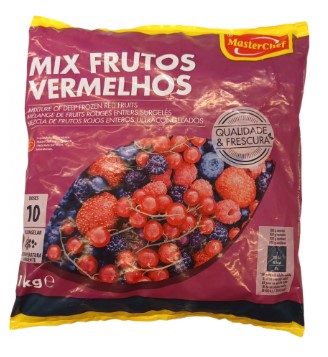 Mix Frutos Vermelhos Congelado 1kg MasterChef