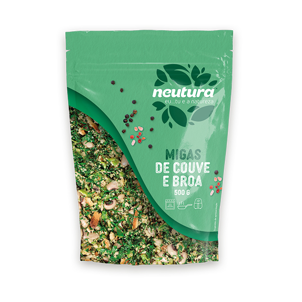 Migas de Couve e Broa Saco 500g Neutura